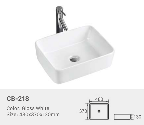 BASIN | GLOSS WHITE | CB-218