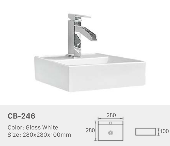 BASIN | GLOSS WHITE | CB-246