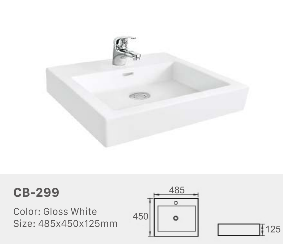 BASIN | GLOSS WHITE | CB-299