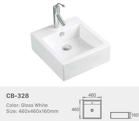 BASIN | GLOSS WHITE | CB-328