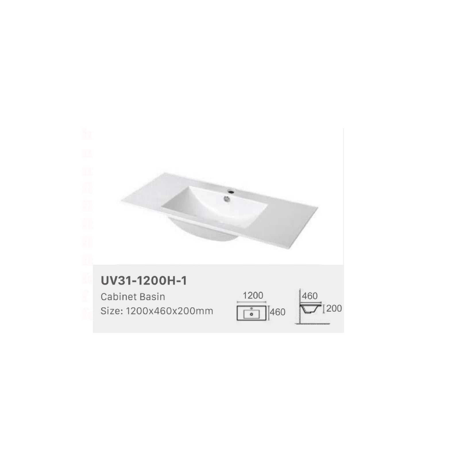 WILLOW | 1200MM WALL HUNG VANITY WITH CERAMIC TOP