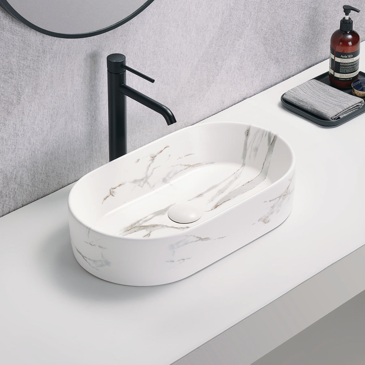 OVAL BASIN | CARRARA