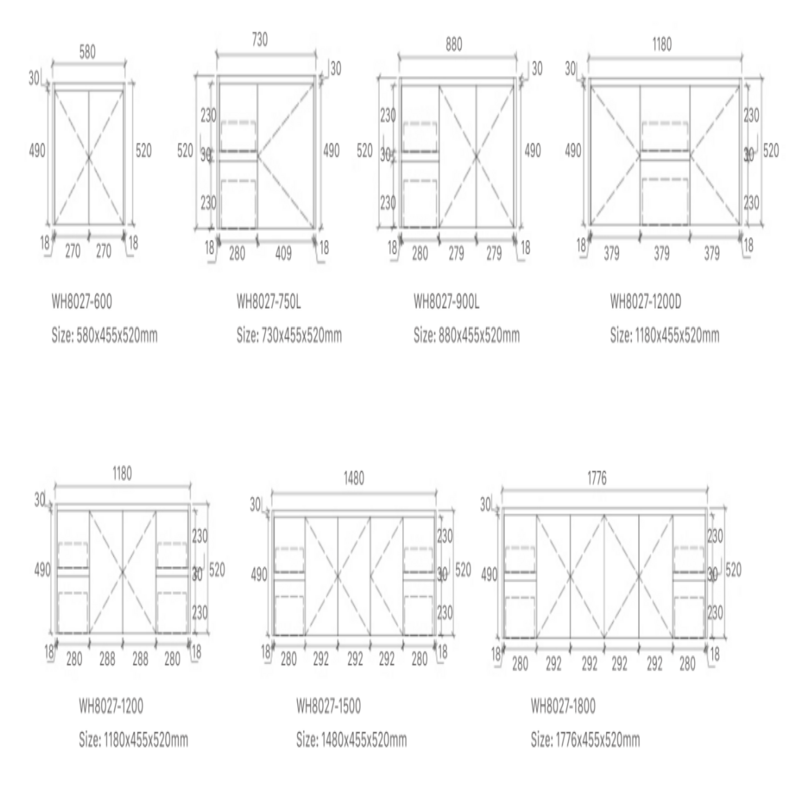 WILLOW | 600MM WALL HUNG VANITY WITH CERAMIC TOP