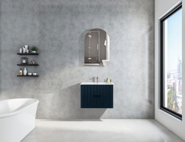 ELENA | 600MM WALL HUNG VANITY WITH CERAMIC TOP