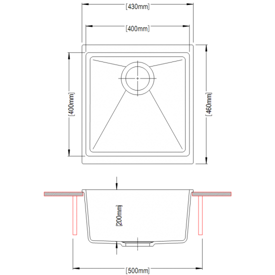 Carysil Enigma 530 Granite Sink Online in Australia - Alpha Flooring World